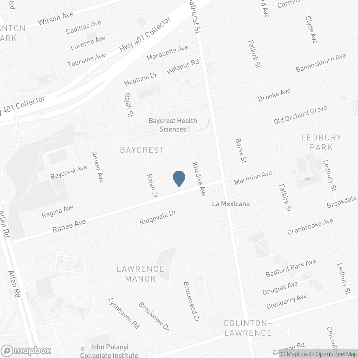 39 REGINA AVENUE, Toronto, Ontario M6A 1R4